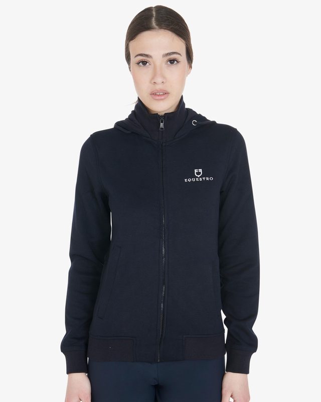 FELPA DONNA EQUESTRO TEDDY FULL ZIP,CAPISPALLA DONNA,EQUESTRO