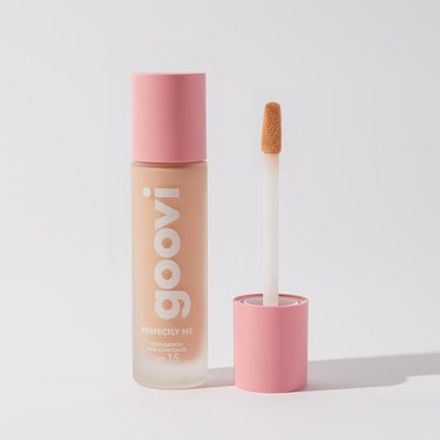 Foundation and concealer