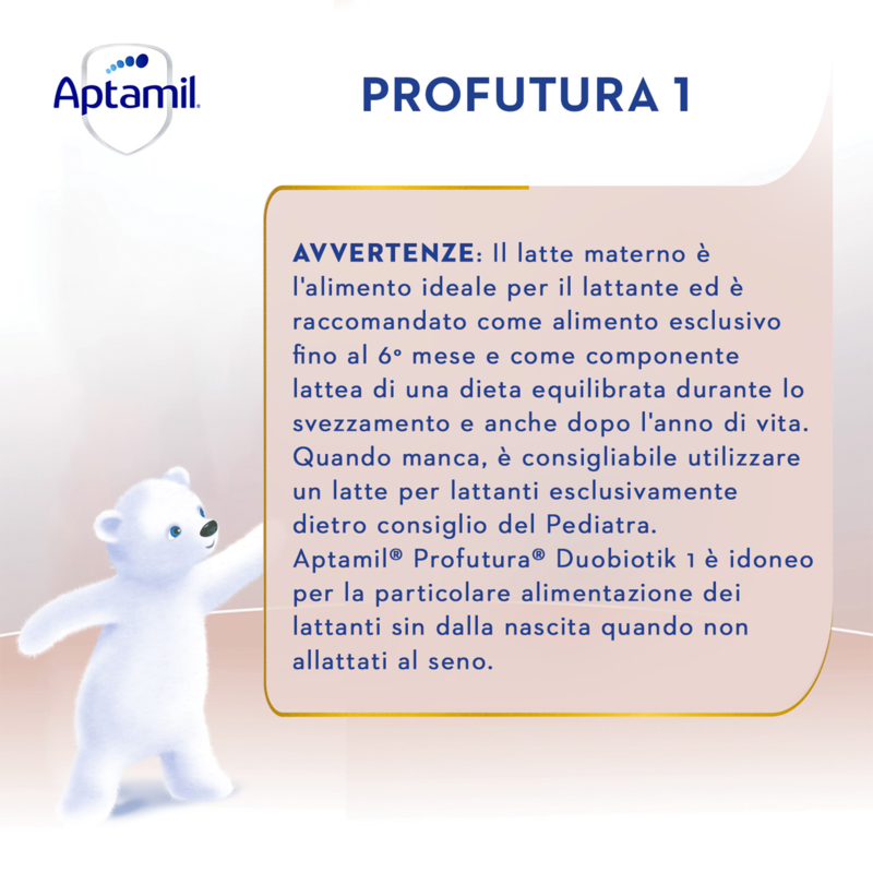 Aptamil Profutura Duobiotik 1 Latte Polvere per Lattanti dalla Nascita 800g  - TuttoFarma