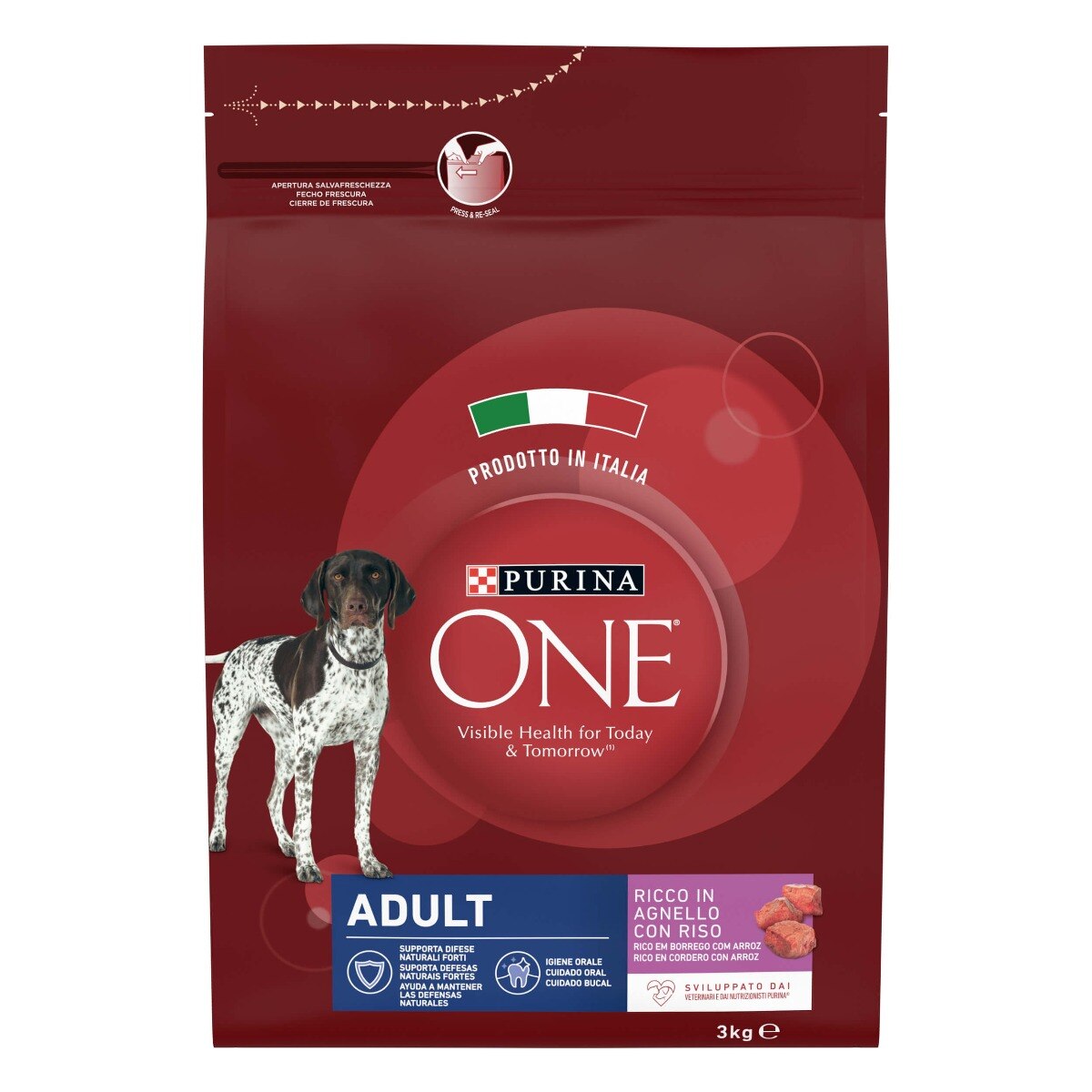 PURINA ONE Adult Monoproteico Salmone Crocchette cane