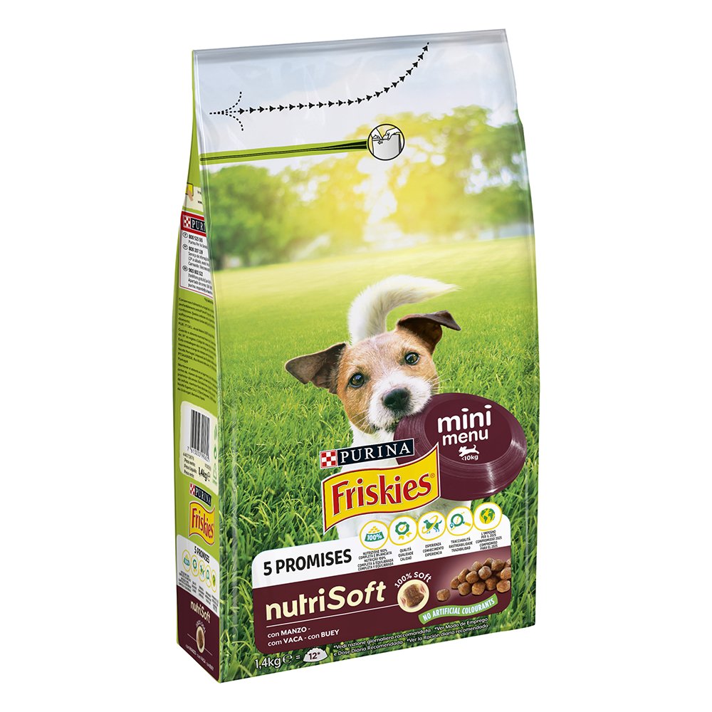 Crocchette per Cani - Purina Friskies - Mini Menu' con Pollo - 1,5 kg -  Friskies 