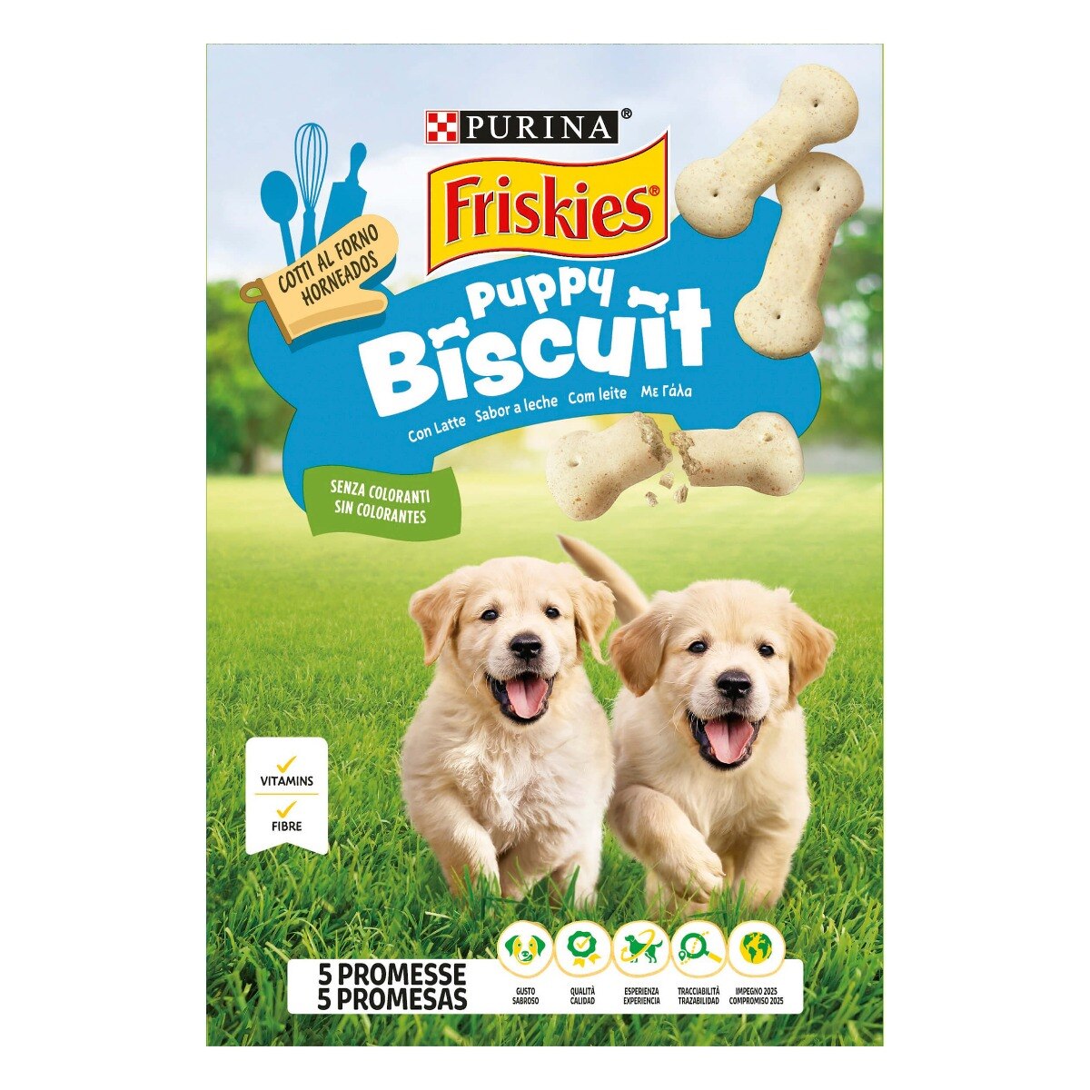 Friskies Puppy Biscuit Milk