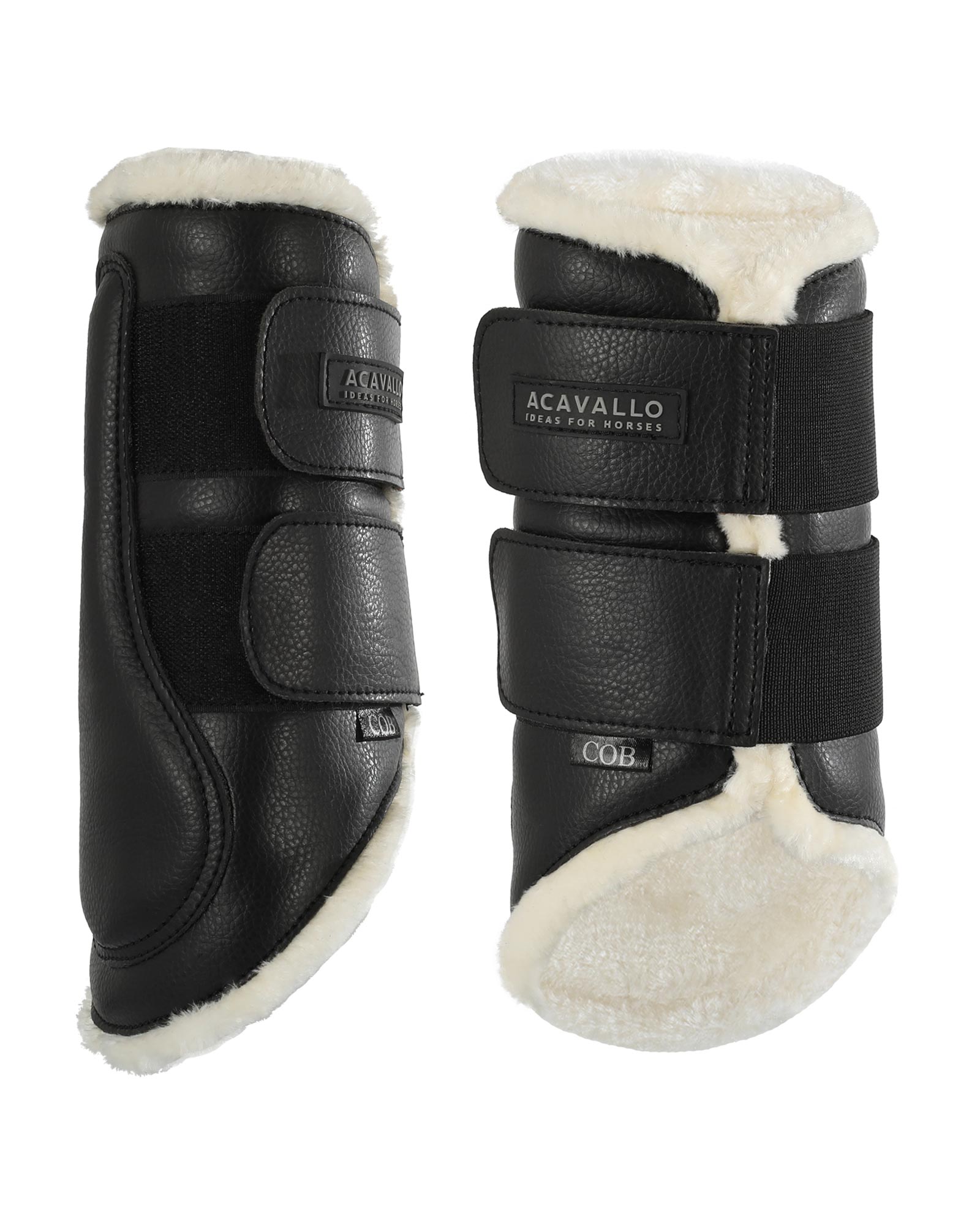 Fluffy brushing boots best sale