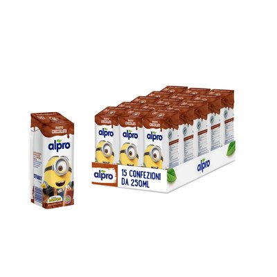 ALPRO Minions Soia Cioccolato 15x250ml