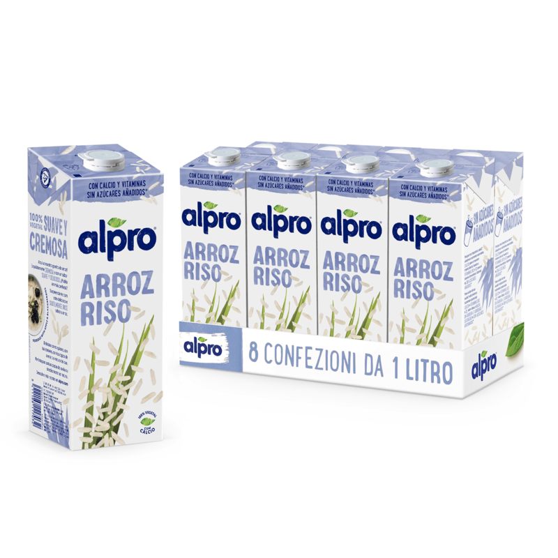 ALPRO CLASSICO Bevanda Vegetale al Riso 8x1l