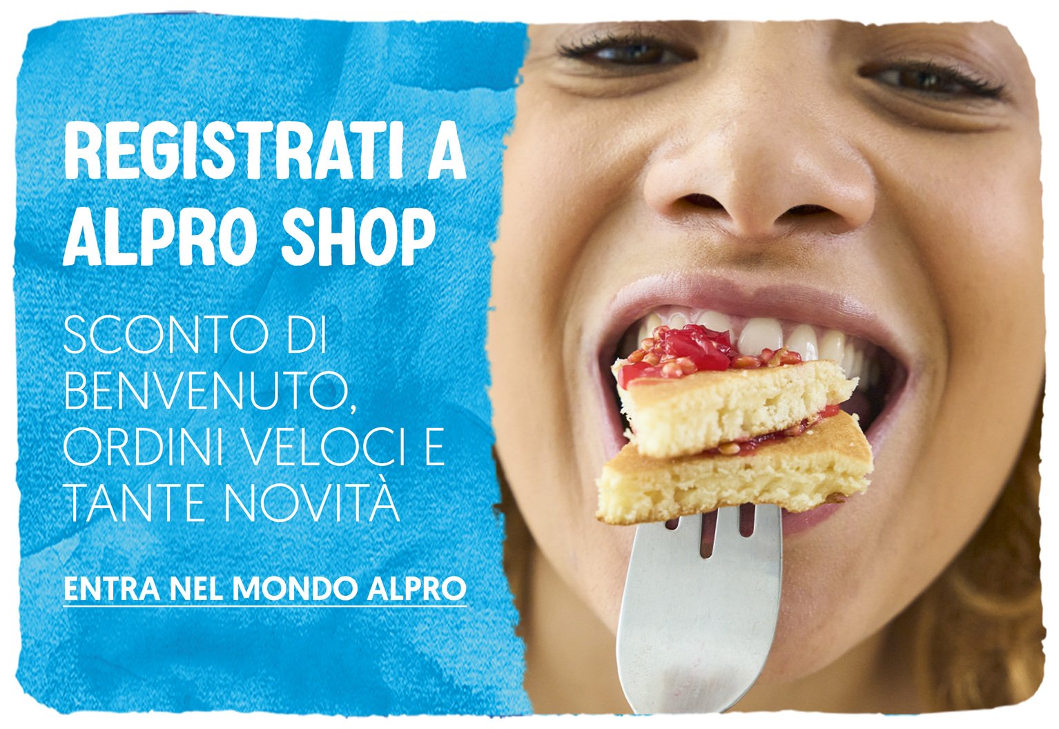 Registrati a Alpro Shop