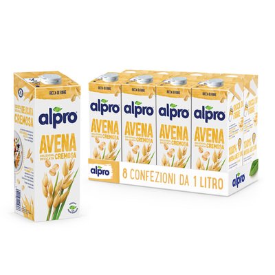 ALPRO CLASSICO Bevanda Vegetale all'Avena 8x1l