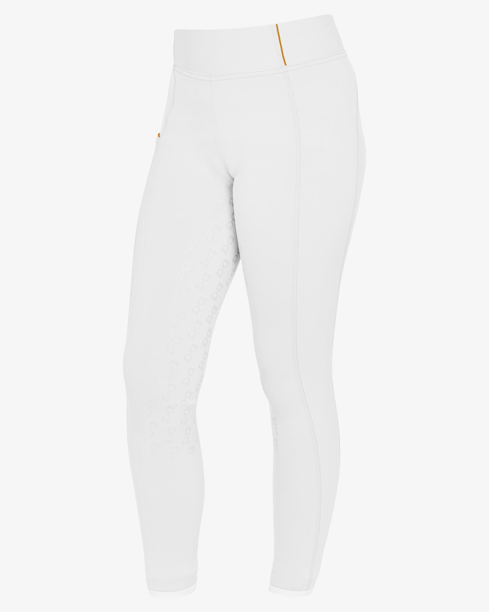 Girls white fleece leggings hotsell